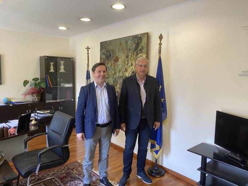 Στο Υπουργείο Εσωτερικών για το χρέος του δήμου Νάουσας ο Καρανικόλας