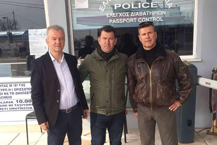 Μέλη της Ένωσης Αποστράτων Σωμάτων Ασφαλείας Ημαθίας στον Έβρο
