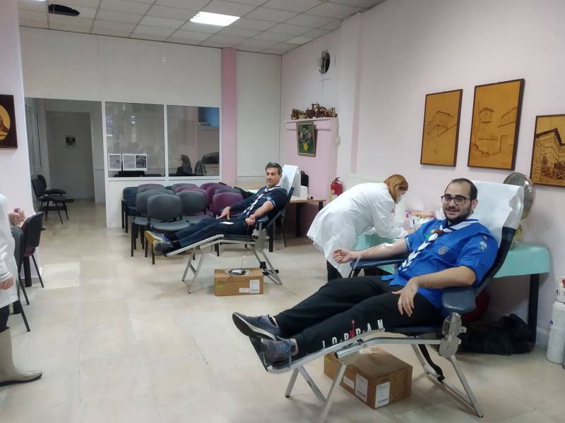 Εθελοντική αιμοδοσία από το 5ο Σύστημα Προσκόπων Βέροιας