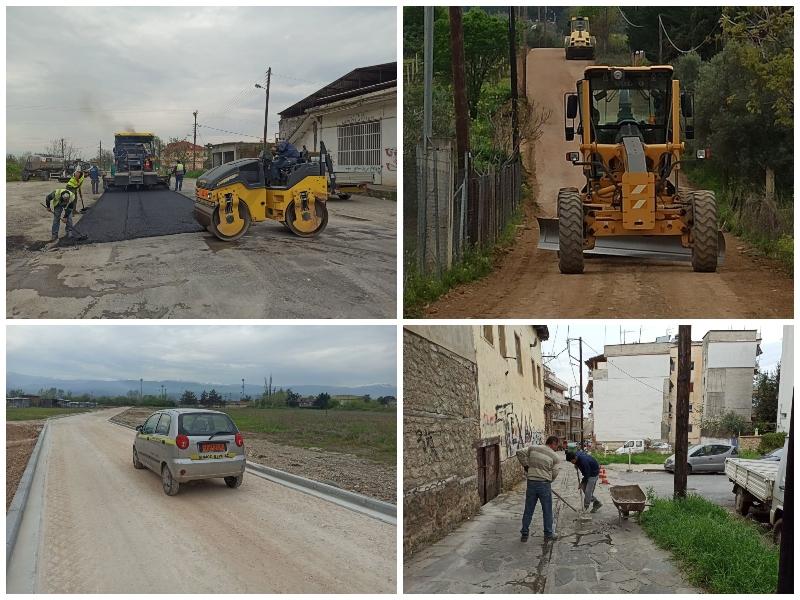 Σε εξέλιξη έργα ασφαλτοστρώσεων στον Δήμο Βέροιας