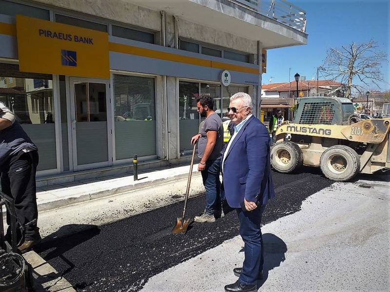 Προχωρά το έργο κατασκευής αποχετευτικού δικτύου στην Δ.Κ. Μελίκη