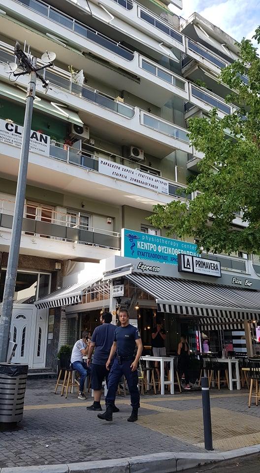 Βέροια: Πτώσεις σοβάδων σε μεγάλη πολυκατοικία του κέντρου