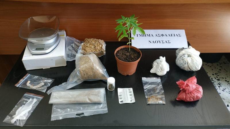 Νάουσα: Έκρυβε ναρκωτικά στο σπίτι του
