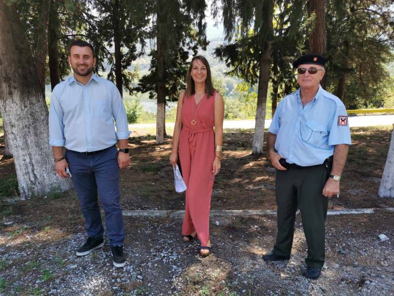 Ενημέρωση στην δομή προσφύγων Αγίας Βαρβάρας για τα μέτρα προφύλαξης από τον κορονοϊό