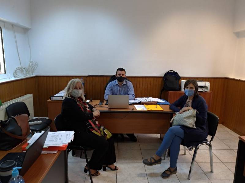 Στην δομή φιλοξενίας προσφύγων η Γεωργία Μπατσαρά