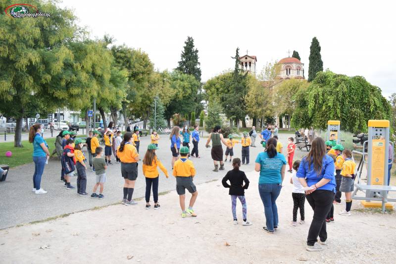 Προσκοπικό Χωριό στήθηκε από το 3ο Σύστημα Δασοπροσκόπων Βέροιας στο πάρκο Αγίων Αναργύρων (φωτογραφίες, βίντεο)