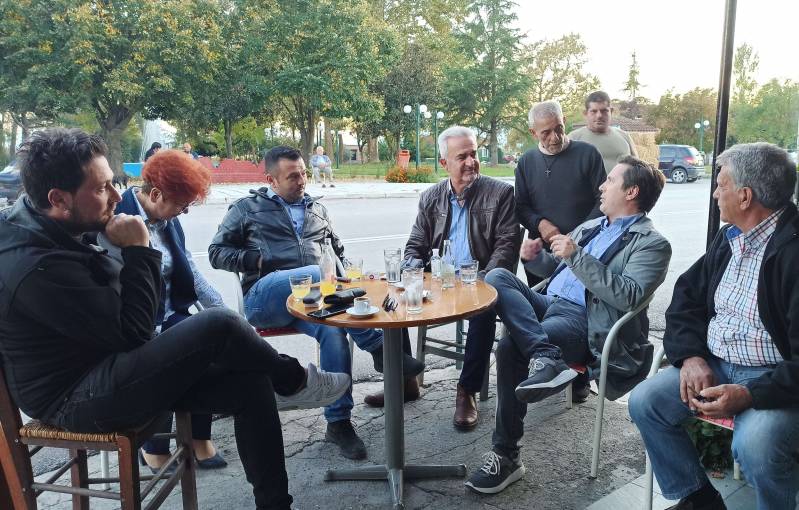 Συναντήσεις  Δημάρχου Νάουσας με δημότες σε Αρχάγγελο και Ζερβοχώρι