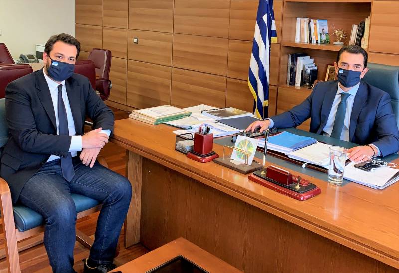Αγροτικές υποδομές στην Ημαθία, νέα ΚΑΠ, κανονισμός ΕΛΓΑ στην συνάντηση Μπαρτζώκα – Σκρέκα