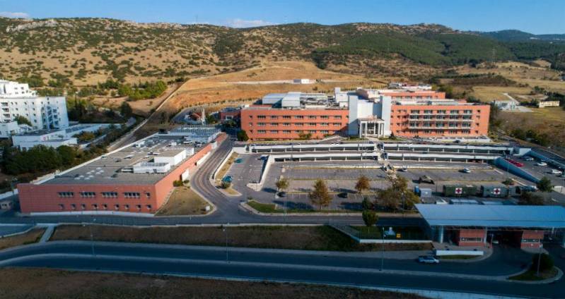 Νοσοκομείο εκστρατείας στο 424 Γενικό Στρατιωτικό Νοσοκομείο στην Θεσσαλονίκη