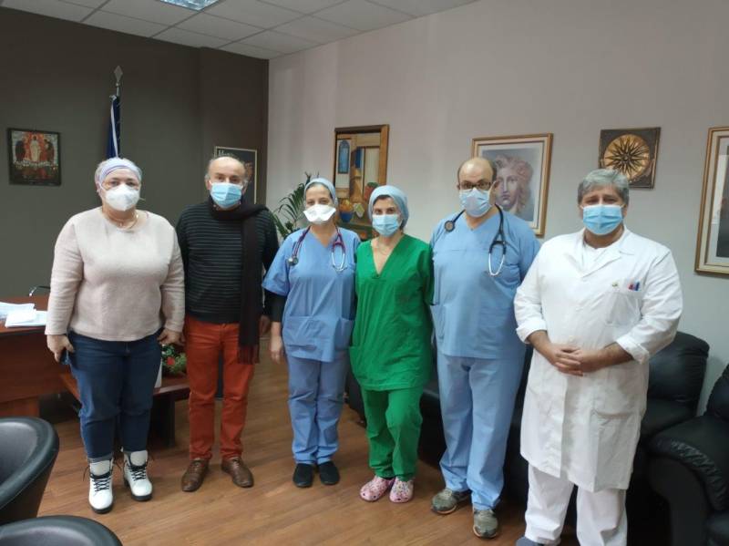 Εθελοντές ιδιώτες ιατροί στο Νοσοκομείο Βέροιας