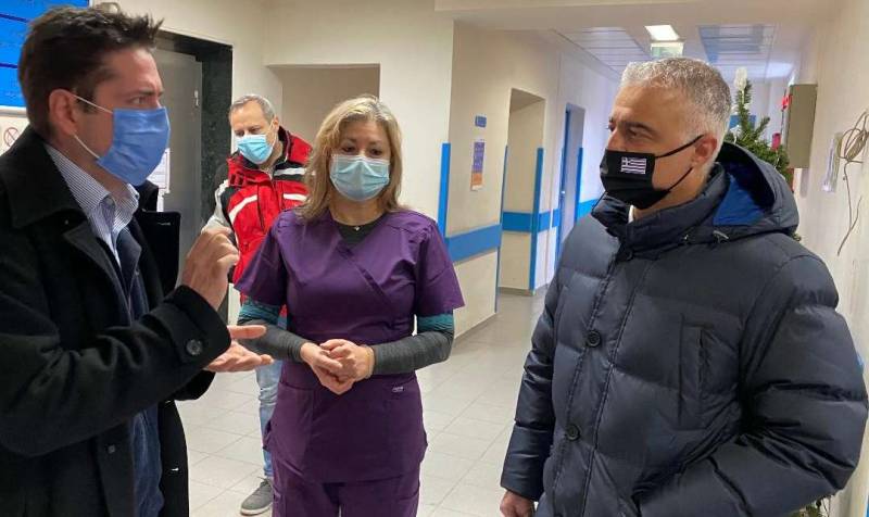 Τσαβδαρίδης: Υψηλού επιπέδου οι υπηρεσίες περίθαλψης στο Νοσοκομείο της Νάουσας εν μέσω πανδημίας