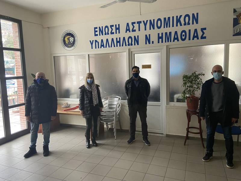 Συνάντηση της Ε.Α.Υ.Ν.Η. με την πρόεδρο του συλλόγου ” Τα παιδιά της Άνοιξης”