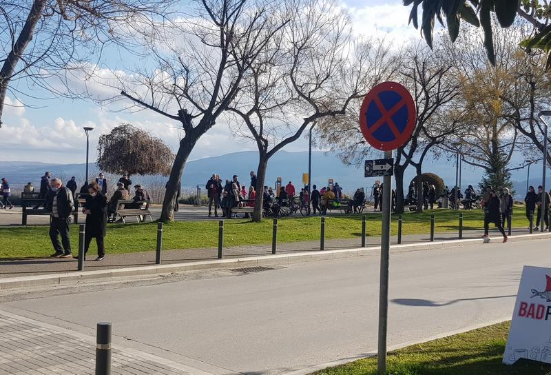 Απόλαυσαν την χειμωνιάτικη λιακάδα οι Βεροιώτες