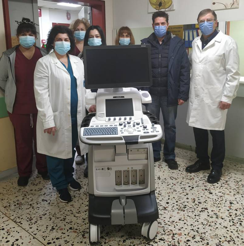 Ψηφιακό έγχρωμο υπερηχοτομογράφο απέκτησε το Νοσοκομείο Νάουσας