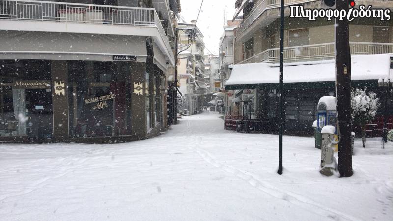 Χαμηλές θερμοκρασίες και πυκνές χιονοπτώσεις θα φέρει η νέα κακοκαιρία