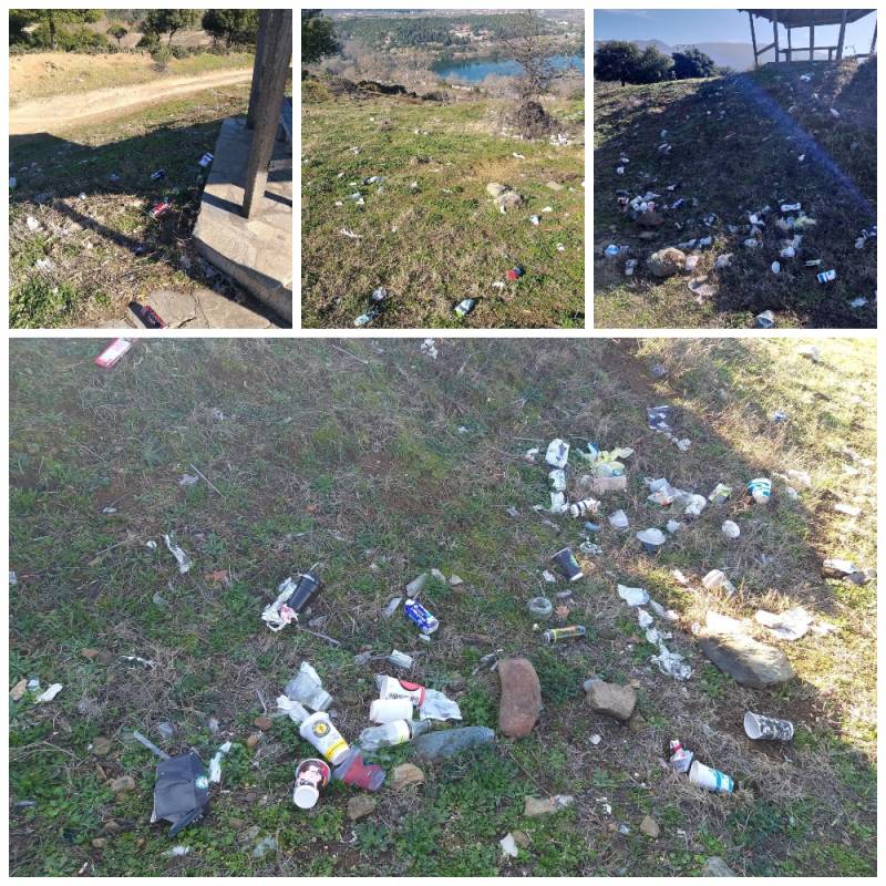 Χωρίς κάδο απορριμμάτων το κιόσκι στον Αλιάκμονα