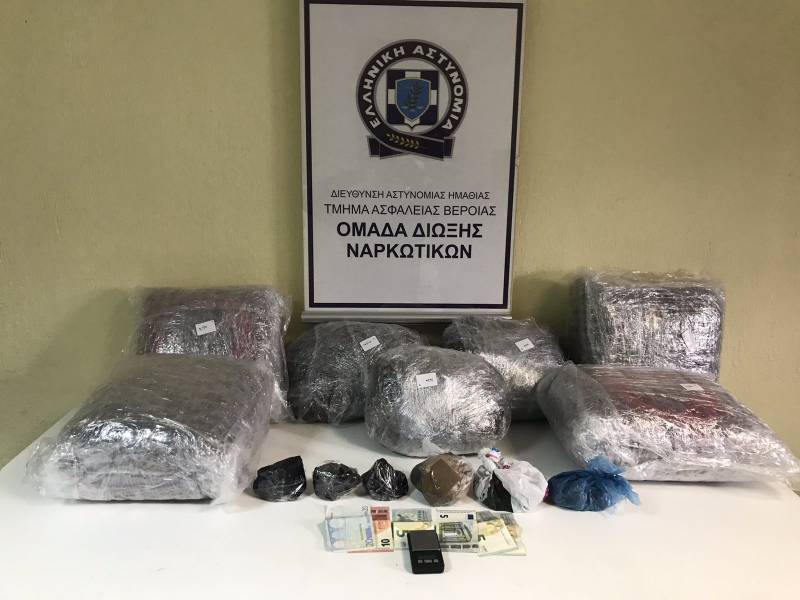 Βέροια: Σύλληψη άνδρα για κατοχή ακατέργαστης κάνναβης και ζυγαριών ακριβείας