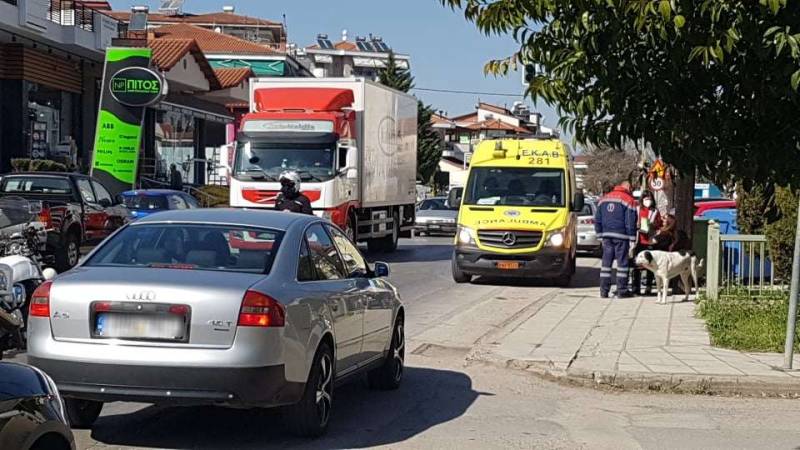 Βέροια: Τροχαίο στον Περιφερειακό