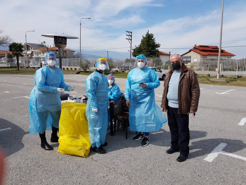 Αρνητικά όλα τα covid τεστ στο Μακροχώρι
