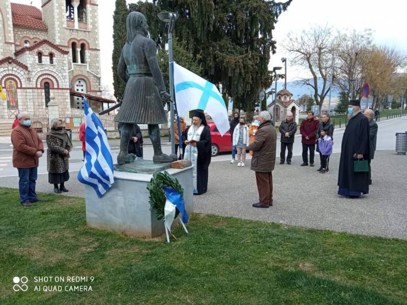 Η Ενωμένη Ρωμηοσύνη τίμησε την επέτειο της 25η Μαρτίου
