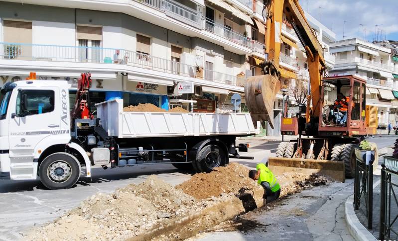 Ξεκίνησε η αντικατάσταση των τελευταίων Αμιαντοσωλήνων στο δίκτυο ύδρευσης της Βέροιας