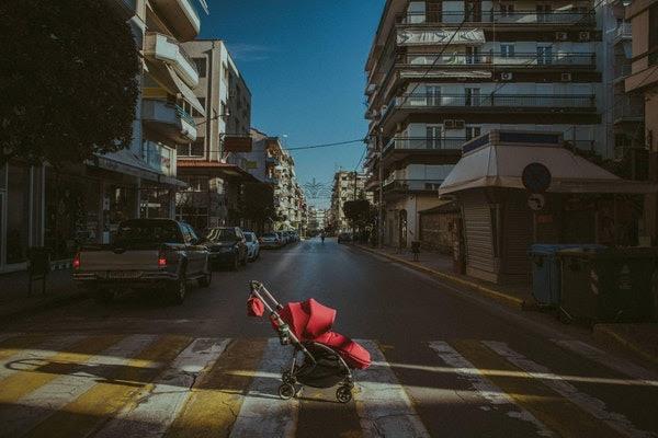 Βέροια: Κλοπή βρεφικού καροτσιού έξω από διαμέρισμα στον Προμηθέα