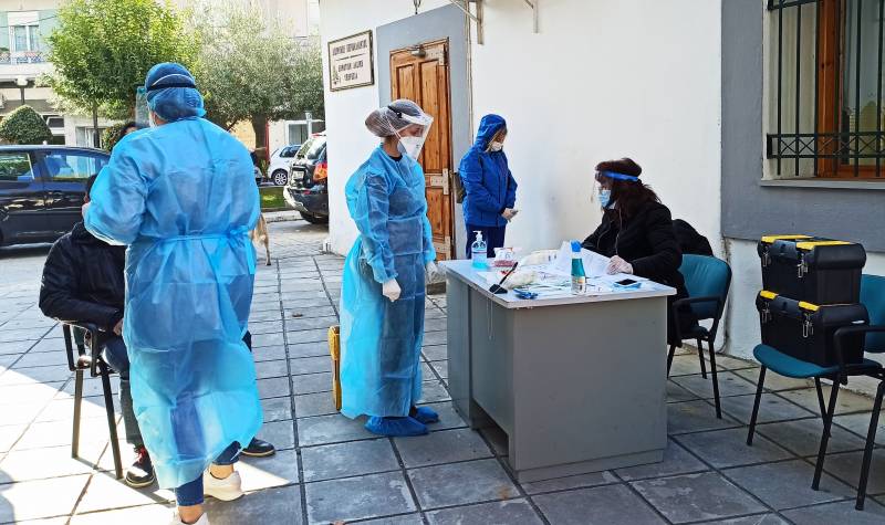Δωρεάν rapid tests στη Νάουσα και το Γιαννακοχώρι