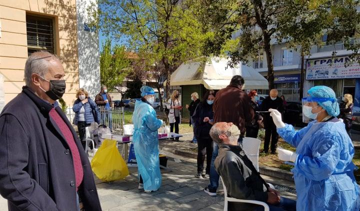 Είκοσι θετικά δείγματα στο rapid τεστ της Βέροιας την Κυριακή