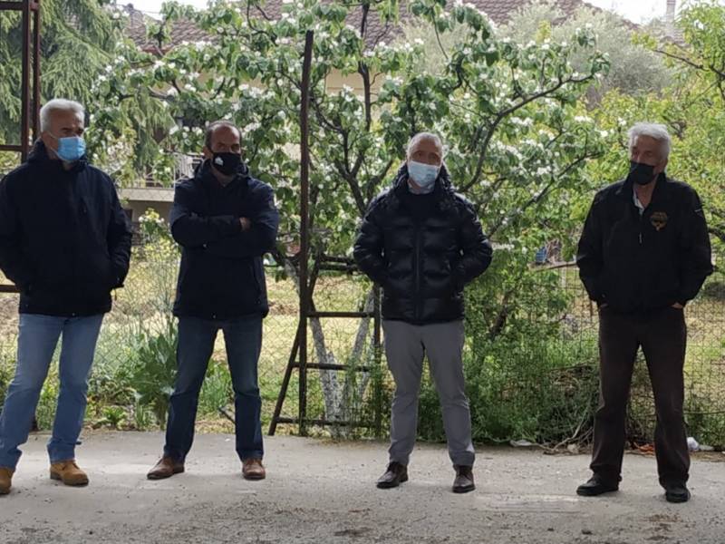 Με παραγωγούς στην Ειρηνούπολη συναντήθηκε ο Λ. Τσαβδαρίδης