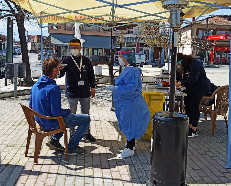 Ημαθία: 71 θετικά δείγματα στα rapid τεστ της Πέμπτης