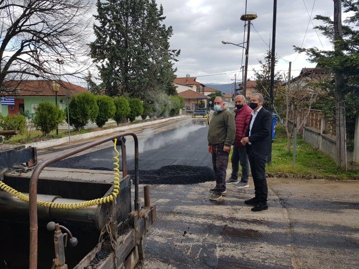 Διανοίξεις δρόμων και ασφαλτοστρώσεις στον δήμο Βέροιας