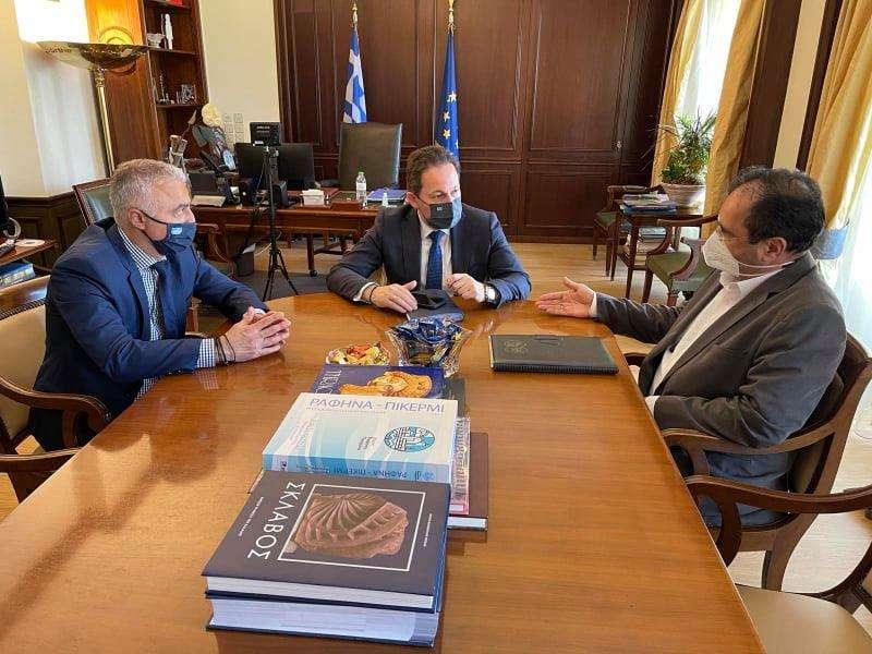 Συναντήση Βοργιαζίδη με Πέτσα – Τι συζήτησαν