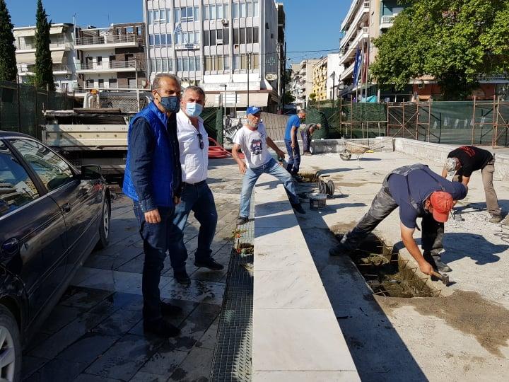 Η Πλατεία Ωρολογίου Βέροιας αποκτά και πάλι το σιντριβάνι της