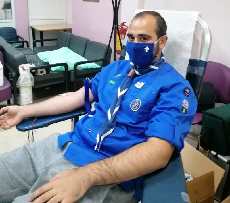 Το 5ο Σύστημα Προσκόπων Βέροιας δίνει αίμα, δίνει ζωή