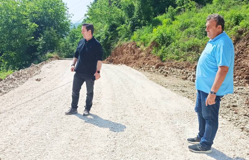 Ολοκληρώθηκε η αποκατάσταση του δρόμου στους «Mύλους»