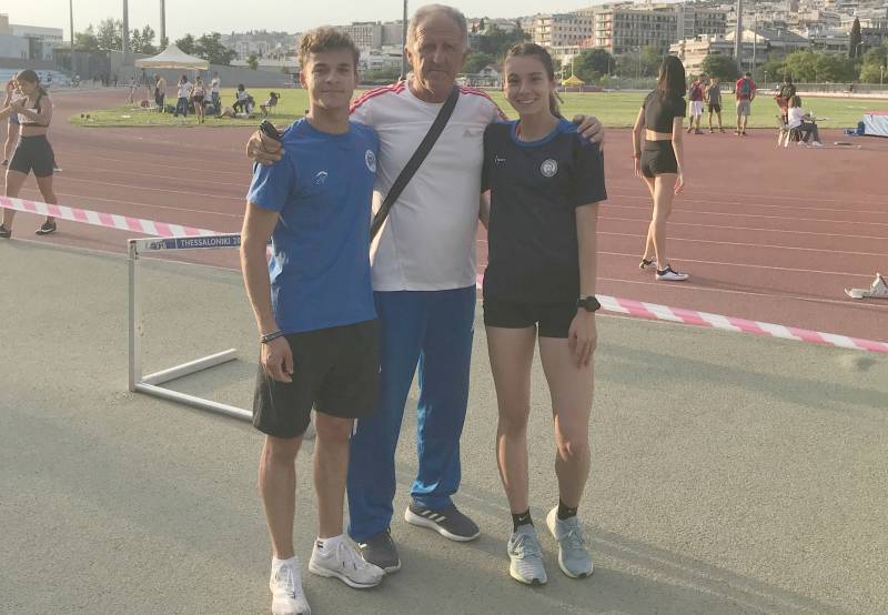 Πρώτη στα 800 μέτρα η Ελένη Ιωαννίδου στα Σπανίδεια