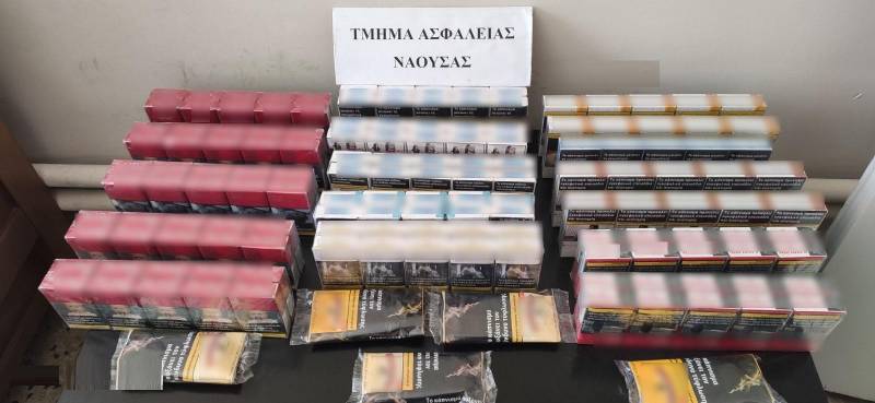 Νάουσα: Είχε στο αυτοκίνητό του 1.000 πακέτα λαθραία τσιγάρα
