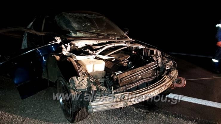 Νεκρός ο 36χρονος οδηγός του χθεσινού τροχαίου