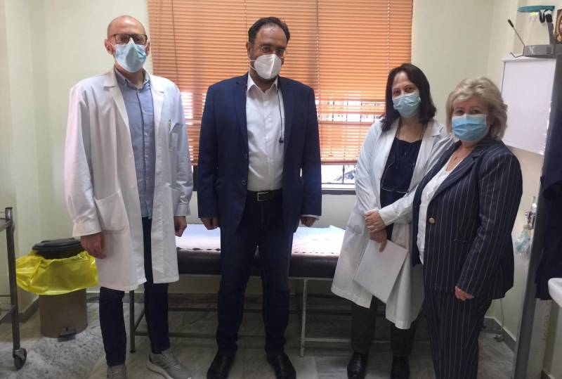 Δήμαρχος Βέροιας: «Υποδειγματική η διαδικασία εμβολιασμού στο Κέντρο Υγείας Βέροιας»
