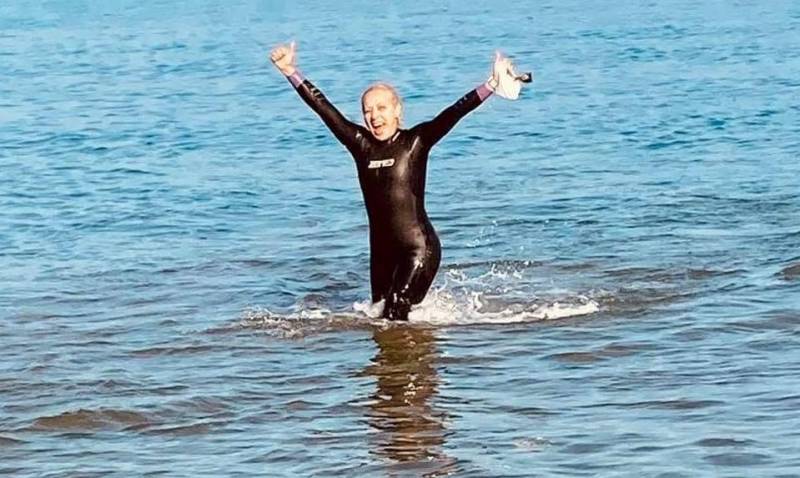 Η Maria Dzhambazka στο “Ionian sea Tri 2021”