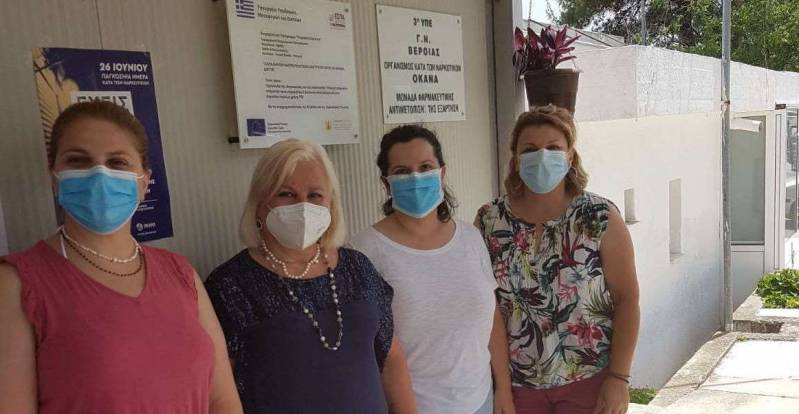 Επίσκεψη στην μονάδα του ΟΚΑΝΑ έκανε η αντιδήμαρχος Γ. Μπατσαρά