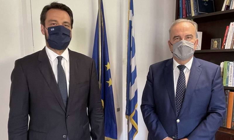 Συνάντηση Μπαρτζώκα – Παπαθανάση για το τελωνείο στην Κουλούρα – Καμιά εξήγηση για την απώλεια της χρηματοδότησης από το Ταμείο Ανάκαμψης