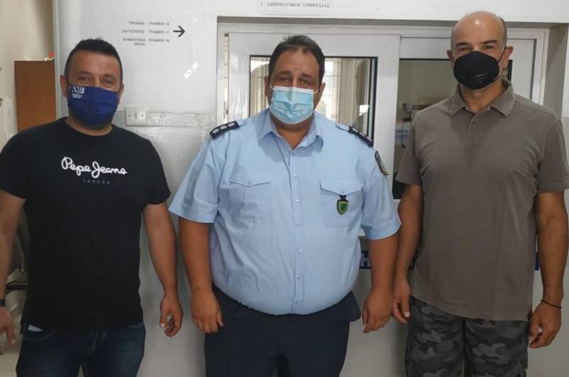 Συνεργασία Δήμου Νάουσας- Αστυνομίας για θέματα βελτίωσης της καθημερινότητας των δημοτών