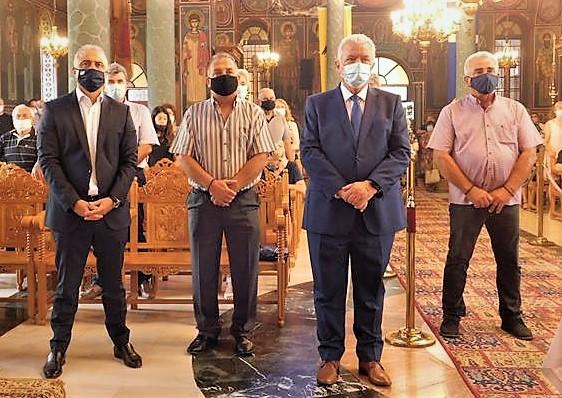 Στην κοινότητα Νησίου ο Δήμαρχος Αλεξάνδρειας Παναγιώτης Γκυρίνης για την εορτή των Αγίων Αναργύρων