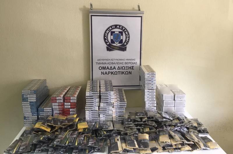 Έκρυβε στο σπίτι της εκατοντάδες λαθραία πακέτα τσιγάρων