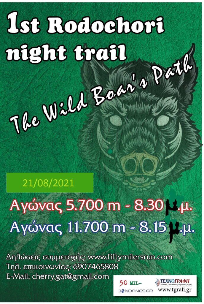 Αλλαγή ημερομηνίας του 1oυ Νυχτερινού Δρόμου Ροδοχωρίου