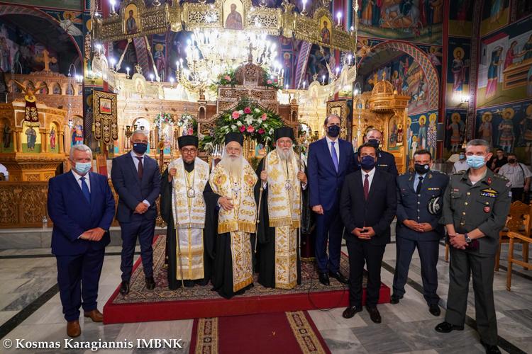 Μεθεόρτιος Πολυαρχιερατικός Εσπερινός και Εγκώμια του Επιταφίου της Υπεραγίας Θεοτόκου στην Αλεξάνδρεια (φωτογραφίες)