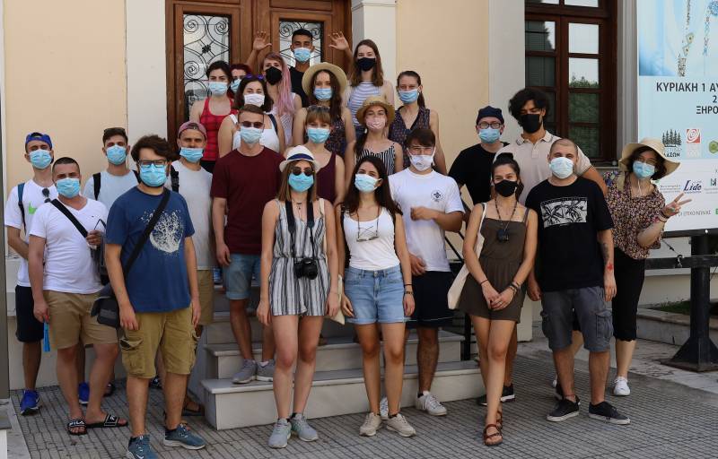 Ο Δήμος Βέροιας υποδέχθηκε την ομάδα νέων Kiriotissa’s YOut(Η)οpia