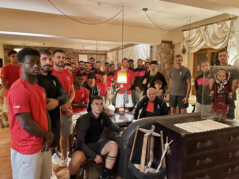 Την αποστολή της Βέροιας επισκέφθηκε ο Μητροπολίτης Δράμας