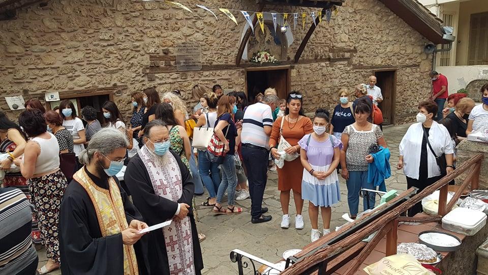 Πλήθος πιστών τίμησε τον Άγιο Φανουρίου στη Βέροια
